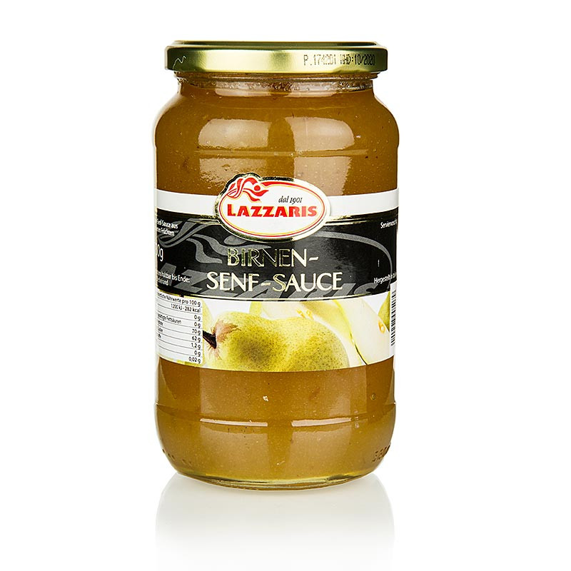Lazzaris -Birnen-Senf-Sauce, nach Tessiner Art, 730g