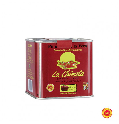 Paprikapulver - Pimenton de la Vera DOP/g.U., geräuchert, süß, La Chinata, 350 g