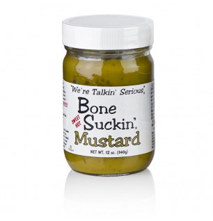 Bone Suckin´ Mustard Sweet and Hot, BBQ Senf, Ford´s Food, 325 ml
