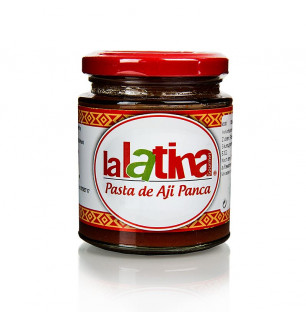 Chili-Paste, rot, Pasta de Aji Rojo Panca - lalatina , aus Peru, 225 g