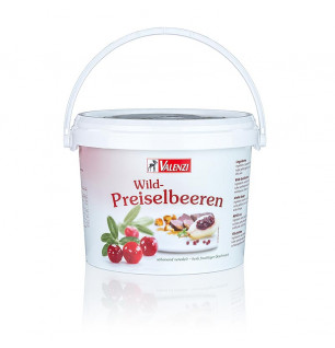 Wildpreiselbeeren, gezuckert, fest, 2 kg