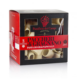 Pastificio dei Campi - No.55 Paccheri, Pasta di Gragnano IGP, halbe Canneloni, 500 g