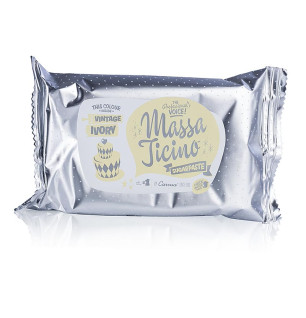 Massa Ticino - Tortengarniermasse, Vintage Ivory, Vegan, AZO-Frei, 250 g