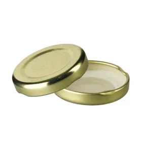 Deckel für Sechseckglas gold 43mm, 45,47,53ml, 1 St