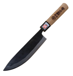 Echtes Japanisches Küchenmesser / japanese naginata kitchen knife ikenami hamono white steel / Couteau Japonaise
