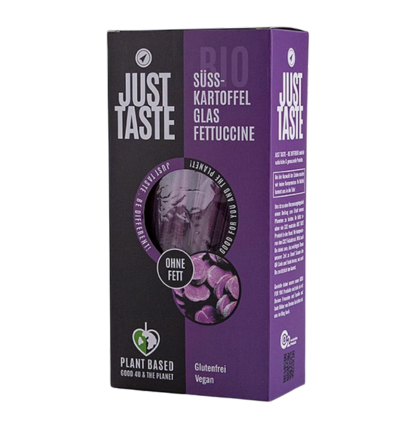 Just Taste - Lila Süsskartoffel Glasnudel Fettuccine 250g
