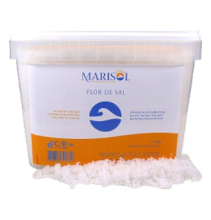 BIO Meersalz von Marisol® Flor de Sal - Die Salzblume CERTIPLANET, Kosher, vegan, 3KG