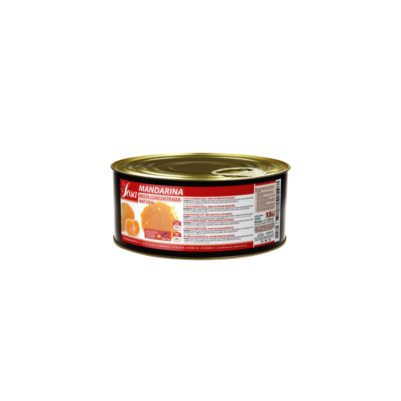 Sosa Mandarinen Paste / Konzentrat Natur 1,5kg