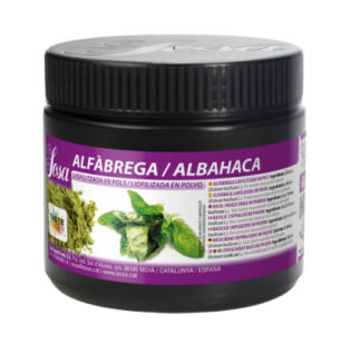 Sosa Alfàbrega / Albahaca / Gefriergetrocknetes Basilikumpulver