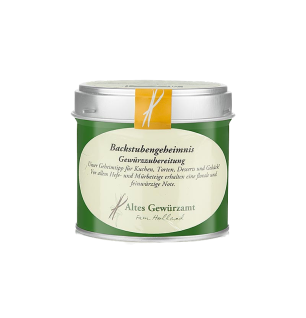 Backstubengeheimnis, Gewürzzubereitung, Altes Gewürzamt, 65 g, Gewürzmischung für Backwaren