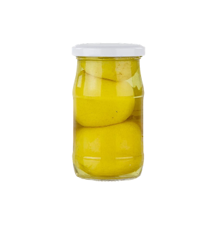 Eingelegte ganze Zitronen, gesalzen, 395 g, 3 Stk