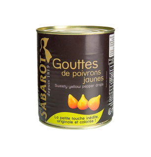 Paprikatropfen, gelb, Sweety Drops, Gouttes de Poivron, 793 g