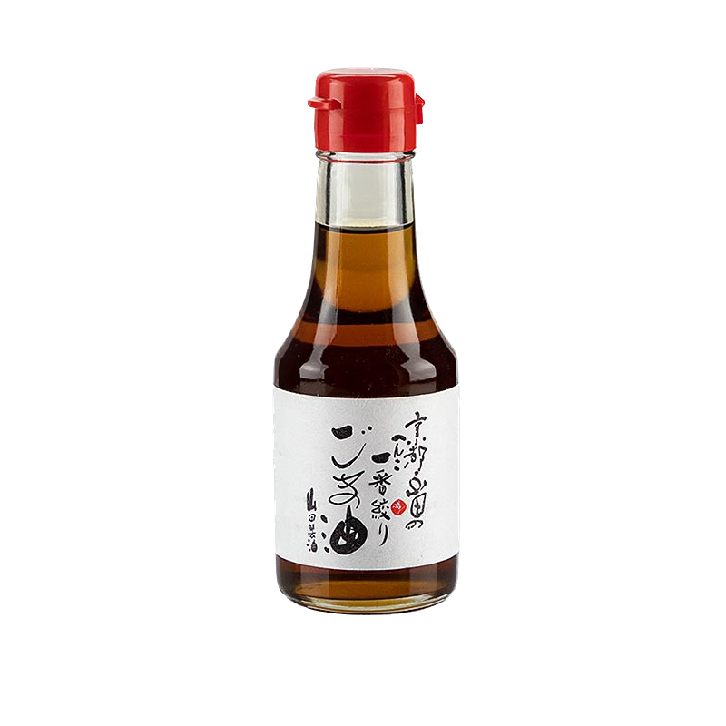 Sesamöl von weißem Sesam, geröstet, Yamada, 152 ml Sesamöl von weißem Sesam, geröstet, Yamada, 152 ml