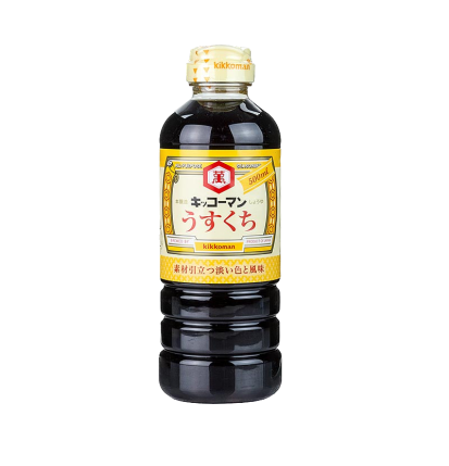 Soja-Sauce - Shoyu, Kikkoman, Usukuchi, hell, Japan, 500 ml