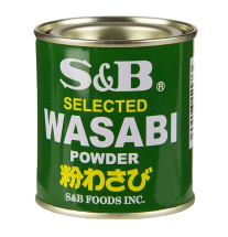 Wasabi - Grünes Meerrettich-Pulver, mit echtem Wasabi, 30 g