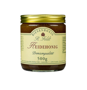 Heide-Honig, dunkel, cremig, aromatisch, heidetypisch kräftig, 500 g