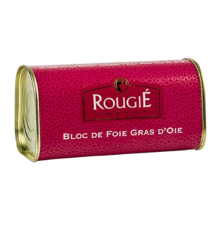 Rougié - Foie Gras Trapez 210g - Gänsestopfleberblock Halbkonserve von Rougié, einem renommierten Hersteller von Entenprodukten!