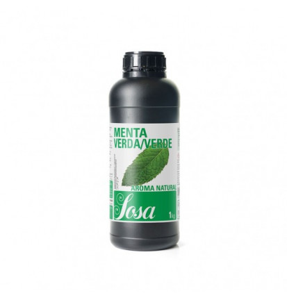 Sosa Aroma Natural Minze Grün, flüssig / Mint Verde, liquid, 1000g