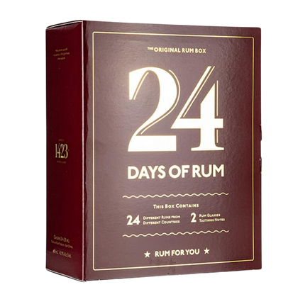 Adventskalender - 24 Days of Rum, Edition Rot 24 x 20ml
