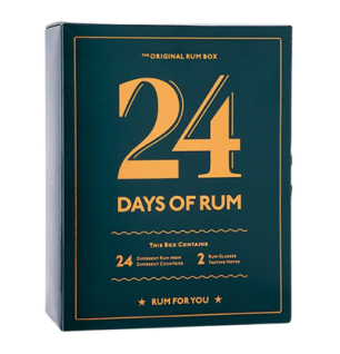 Adventskalender - 24 Days of Rum, Edition Grün 24 x 20ml