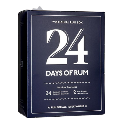 Adventskalender - 24 Days of Rum, Edition Blau 24 x 20ml