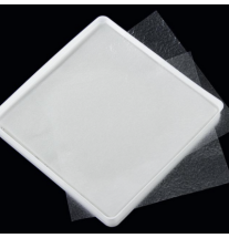 Square-shaped oblate - Wafer Paper, Obulato - Oblaten aus Kartoffelstärke, transparent
