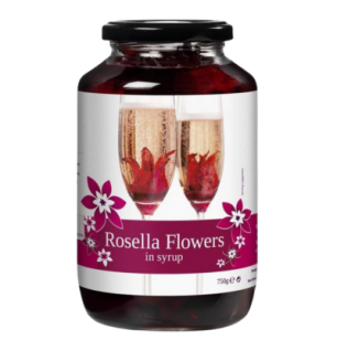 Eingelegete Hibiskusblüte / Wild Rosella Flowers / Hibiscus
