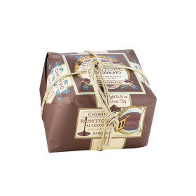 Lazzaroni Panettone Weihnachtskuchen mit Schokostückchen und Cremefüllung, 750g