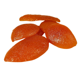 Corsiglia Facor - Orangeat, kandierte Orangenschale, geviertelt, 2,5kg