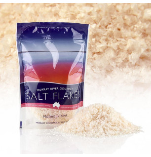 Murray River - Pink Salt Flakes, rosa Solesalz-Flakes, Australien, 150 g