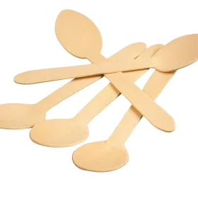 Einweg Holz-Esslöffel, 100 St