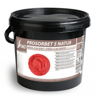 Sosa ProSorbet 5 Fred / Calent , Sorbet Stabilisator, kalt, warm / Sorbet Protein, cold, warm, 3kg
