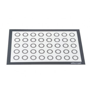 Backmatte 583x384mm Fiberglass mit Kreisen