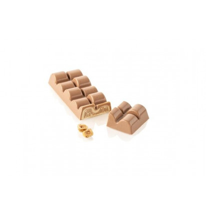 Schokoladenform, Schokoladenriegelform aus Silikon und Tritan von Silikomart