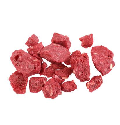 Crispy Himbeere gefriergetrocknet / Freeze Dried Raspberry (2-10mm), 300g