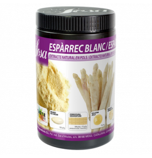 Sosa Spargel Weiss Pulver Aroma / White Asparagus Natural Extract powder, 400g