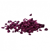 Sosa Crispy schwarze Johannisbeere, Cassis gefriergetrocknet, Freeze Dried Blackcurrant, 200g, 2-10mm