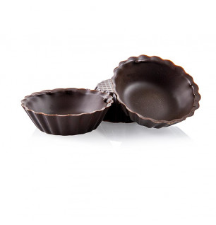 Schokoform - Mini Cups, gewellte Schale, 210St | CHEFSTORE.CH