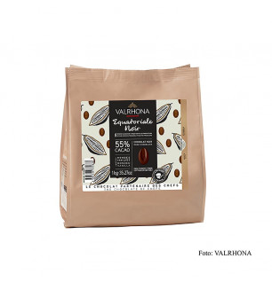 Valrhona Equatoriale Noire Callets, Dunkle Couverture, 1kg