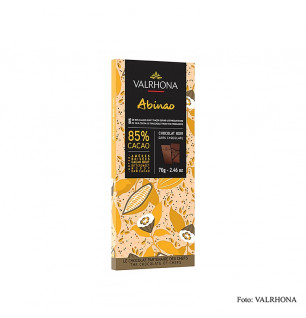 Valrhona Abinao - Bitterschokolade, 85% Kakao, Afrika, 70g